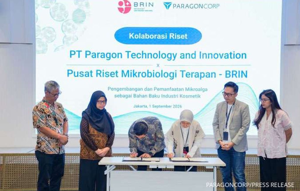 ParagonCorp dan BRIN Eksplorasi Mikroalga Lokal