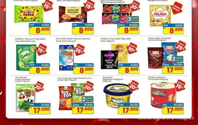 Promo Indomaret Merdeka Agustus 2025, Serba Rp 8.000 dan Rp 17.000