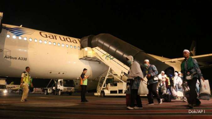 Garuda Indonesia Masih Hitung Biaya Penerbangan Haji 2024