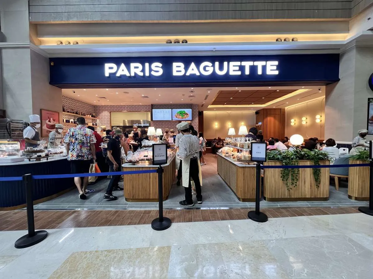 Paris Baguette Buka 4 Outlet Sekaligus