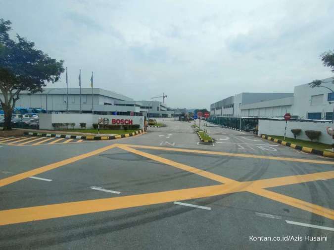 Kawasan Industri Hub Global di Pulau Penang, Malaysia