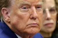 Konferensi Pers Pertama, Trump Singgung Soal Drone, Perang, dan TikTok 