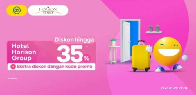 Promo Hotel Horison Group di Tiket.com, Diskon Hingga 35% Periode 5-11 Januari 2022