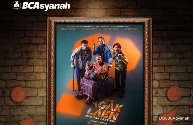 Promo Film Agak Laen 2, Cashback 100% dengan QRIS BSya by BCA Syariah