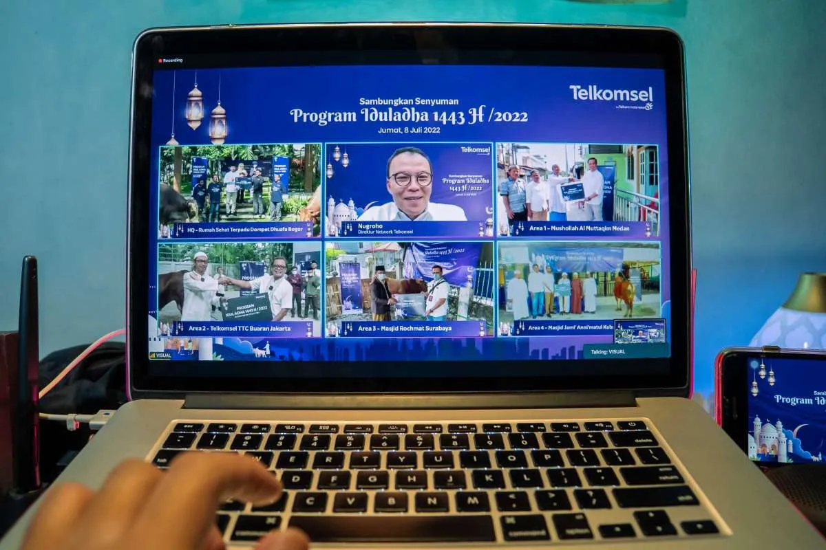 Telkomsel Salurkan Hewan Kurban ke 48.000 Penerima Manfaat di Momen Idul Adha
