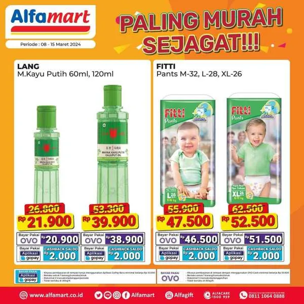 Promo Alfamart Paling Murah Sejagat Periode 8-15 Maret 2024