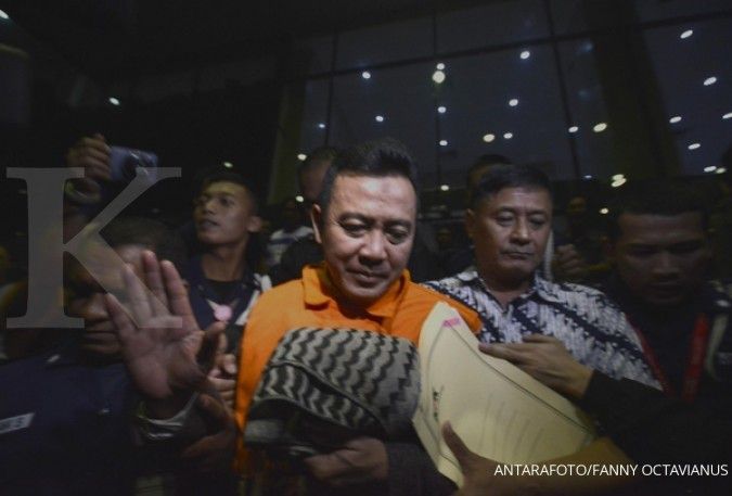 KPK perpanjang masa tahanan Bupati Karawang 