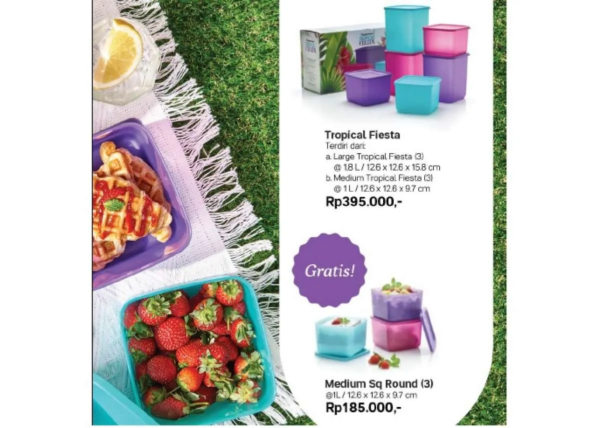Katalog Tupperware September 2021, ada produk baru dan diskon hingga 50%