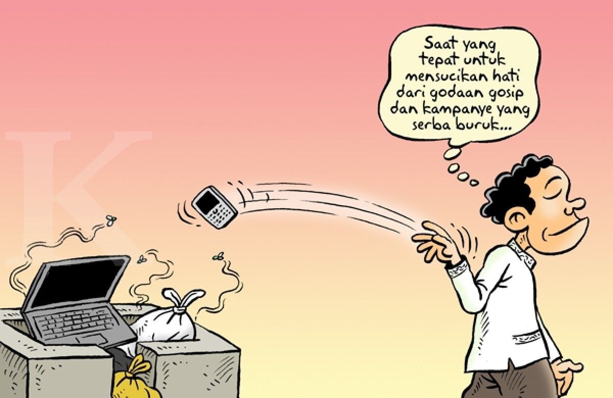 Benny Rachmadi-Selamat menunaikan Ibadah Puasa