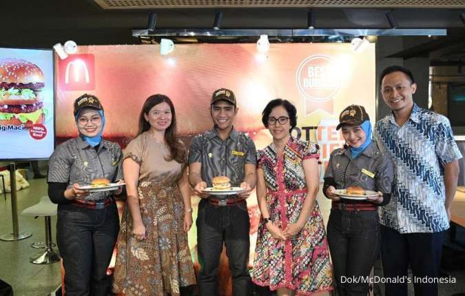 McDonald's Indonesia Perkenalkan Best Burger, Standar Baru Hotter, Juicier & Tastier