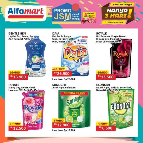 Promo JSM Alfamart Weekend 11-13 Oktober 2024