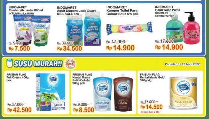 Promo Indomaret Super Hemat Mingguan Terbaru 6-12 April 2022
