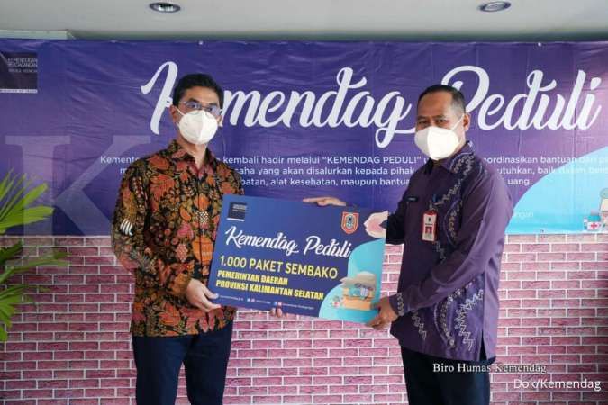 Gerak Cepat Tangani Dampak Bencana, Kementerian Perdagangan Salurkan Bantuan Kemendag Peduli di Banjarmasin