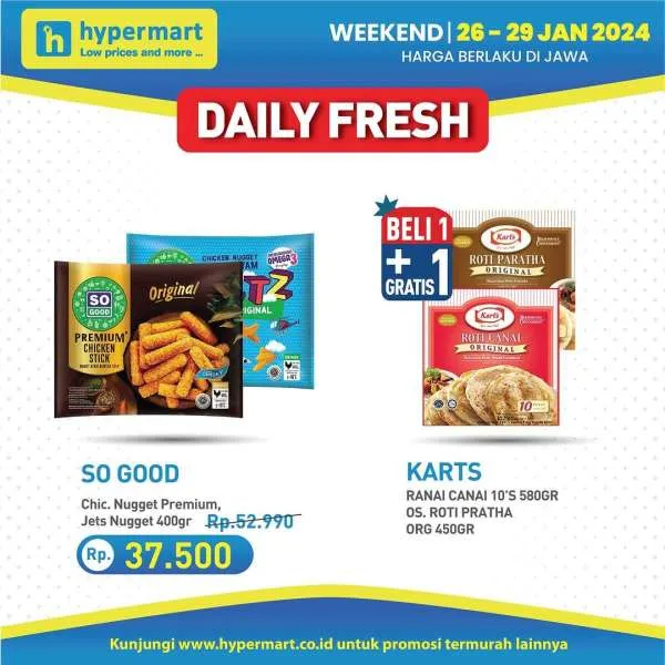 Promo JSM Hypermart Hyper Diskon Weekend Periode 26-29 Januari 2024