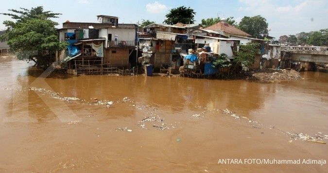 Banjir Luapan Sungai Ciliwung Cepat Surut