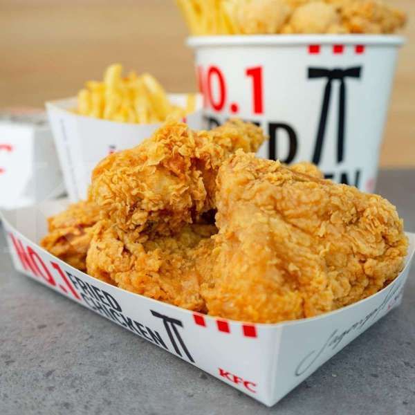 Promo KFC hari ini 8 Maret 2021, bayar Rp 68.182 dapat 5 potong ayam dan 3 nasi
