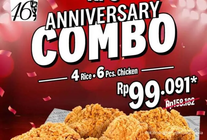 Hari Terakhir Promo KFC Anniversary ke-46, Makan Rame-Rame Jadi Lebih Hemat