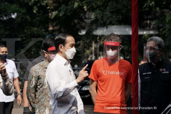 Pandemi Covid-19 masih ada, Jokowi: Eling lan waspada, tetap tak boleh lengah