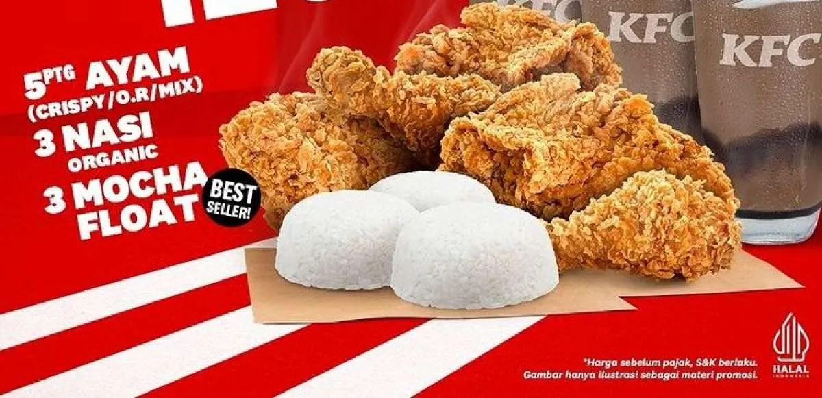 Promo KFC Value Serbu di Desember 2022, Paket Menarik Setiap Senin-Rabu