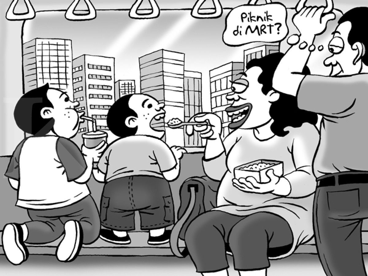 Benny Rachmadi - Piknik di MRT Jakarta