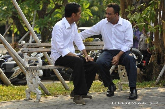 Bertemu Anies, Jokowi curhat soal seleksi menteri