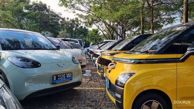 PLN dan Komunitas WEVI Catat Rekor Charging Mobil Listrik Terbanyak di Satu Lokasi