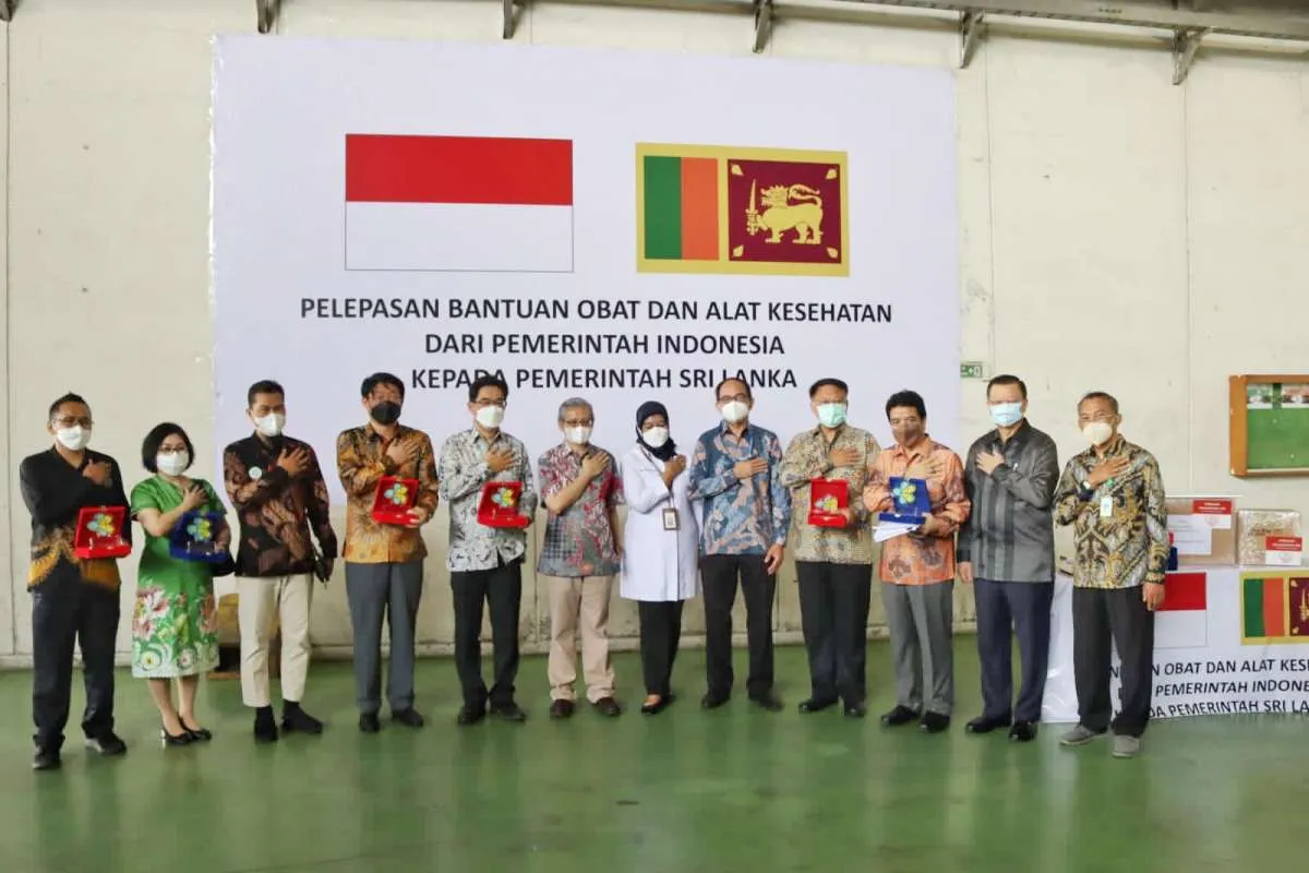 Bantu Sri Lanka Hadapi Krisis Ekonomi dan Kesehatan, Dexa Group Donasikan Obat-Obatan