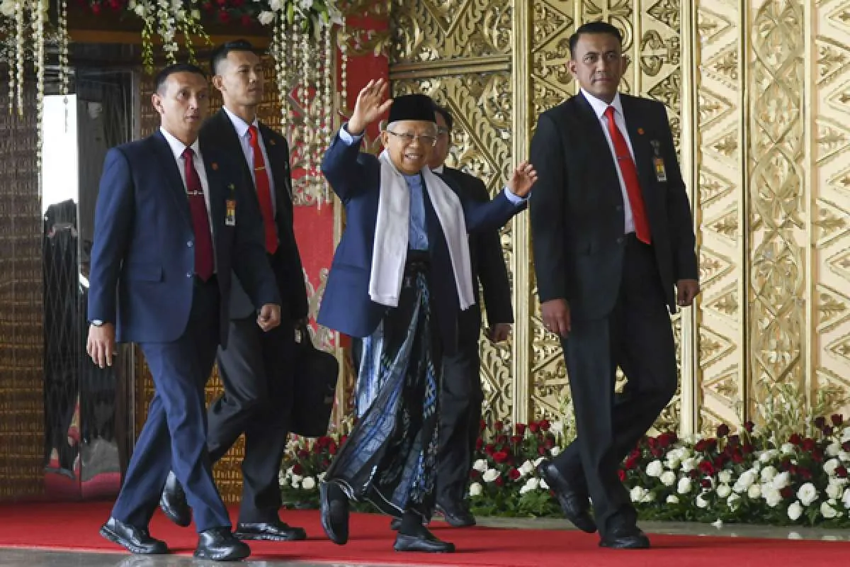 Penjagaan Ma'ruf Amin diperketat pasca-penusukan Wiranto