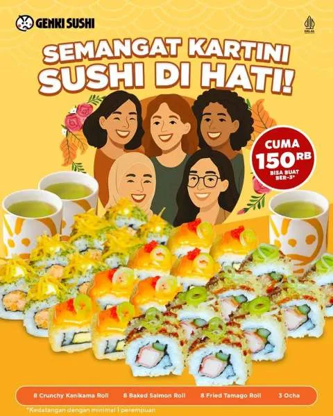Promo Genki Sushi Hari Kartini