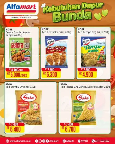 Promo Alfamart Kebutuhan Dapur Periode 1-15 Mei 2025