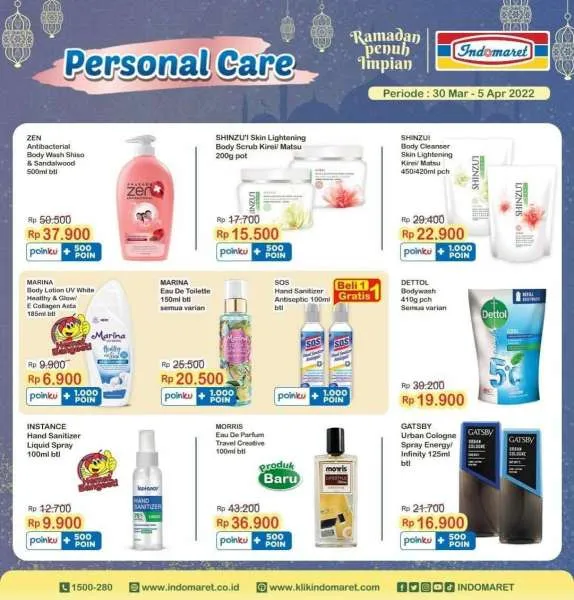 Promo Indomaret Super Hemat Periode 30 Maret-5 April 2022