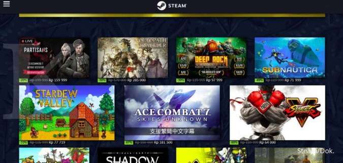 Promo game di Steam Autumn Sale 2021, harga game diskon hingga 90%