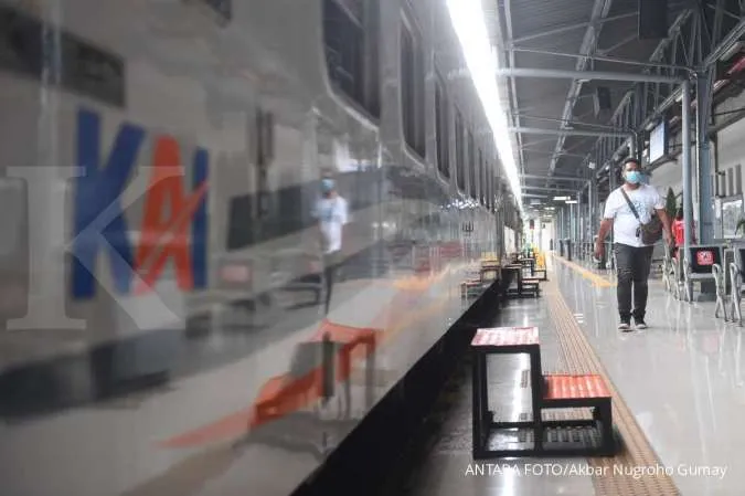 PENINGKATAN PENUMPANG KERETA API