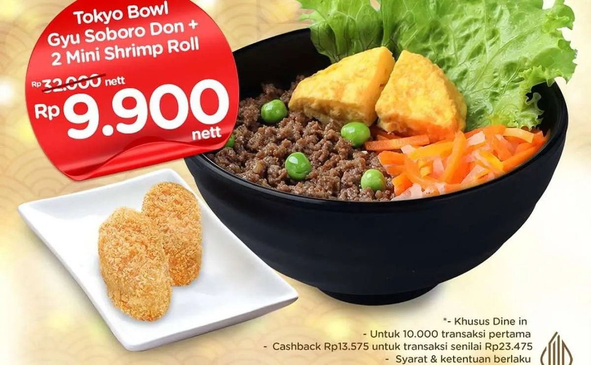 Promo HokBen Weekend 18 Januari 2025, Ada Menu Hemat Rp 9.900 yang Berakhir Besok