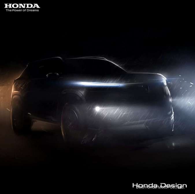 Honda Merilis Tampilan Sketsa Pertama dari All New SUV yang Akan Datang