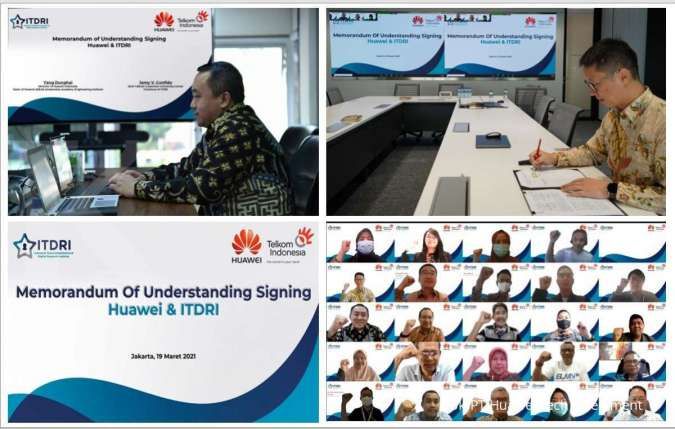Telkom Gandeng Huawei Asean (Indonesia) Academy untuk Bersinergi Memperkuat Komitmen ITDRI dan Pemberdayaan Talenta Digi