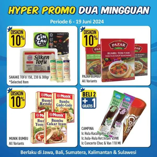 Promo Hypermart Dua Mingguan Periode 6-19 Juni 2024
