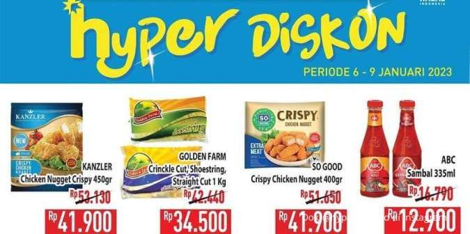 Harga Promo JSM Hypermart Hari Ini Minggu 8 Januari 2023, Belanja Lebih Hemat