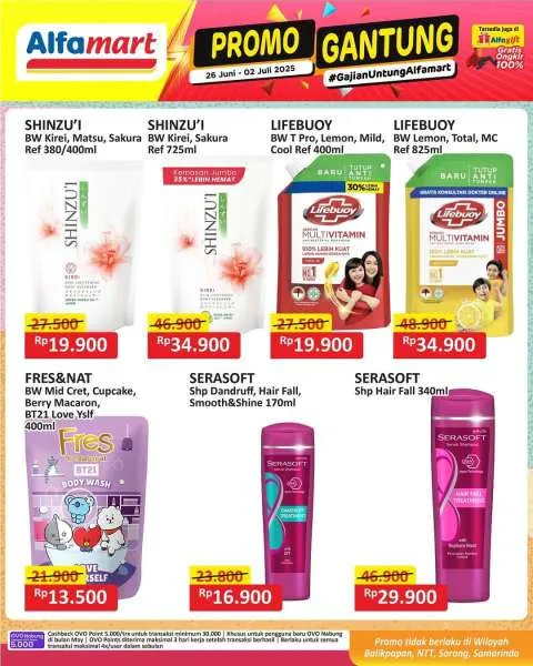 Promo Alfamart Gantung Periode 26 Juni-2 Juli 2025