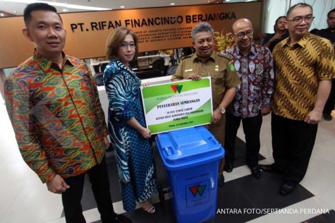 Rifan Financindo Berjangka targetkan transaksi 1 juta lot di 2018 