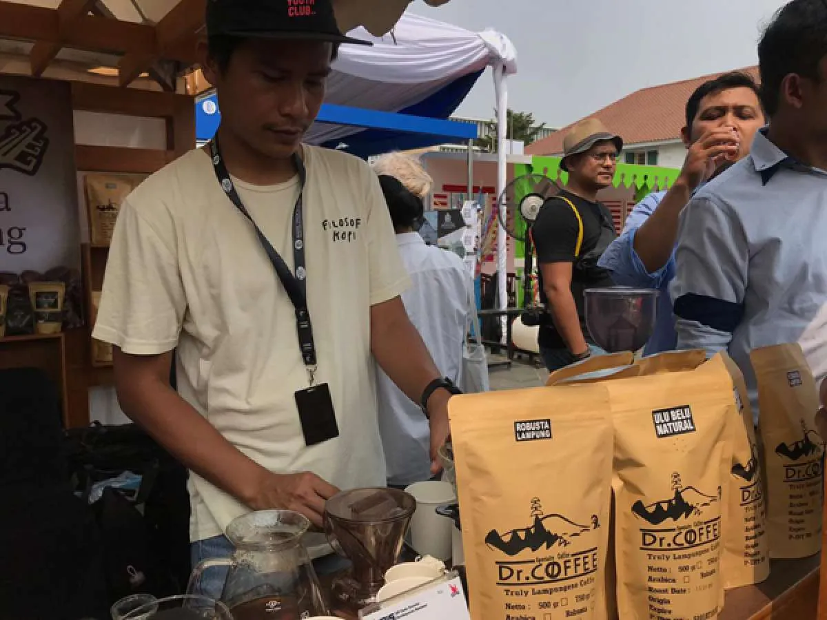 Harum aroma kopi menyerbak di Kota Tua
