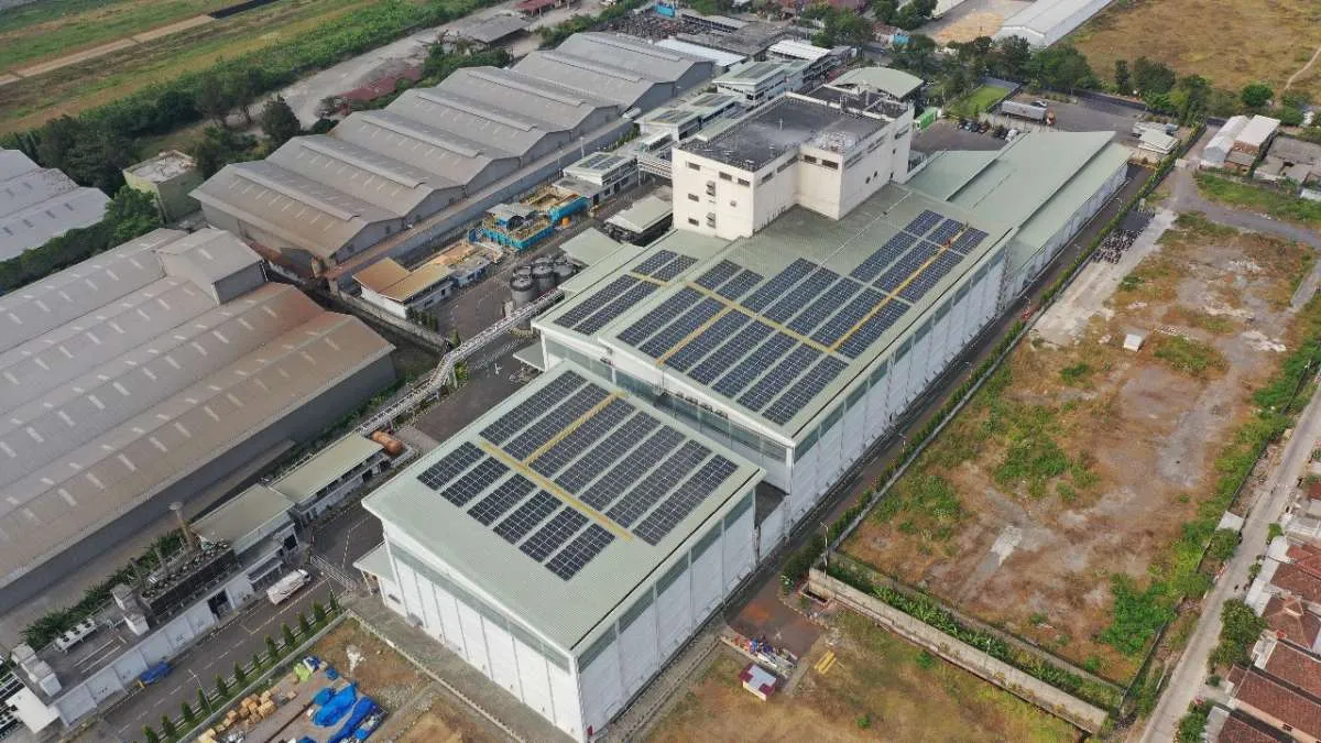 PT Lautan Natural Krimerindo Resmikan Proyek Solar Panel,Komitmen pada Energi Bersih 