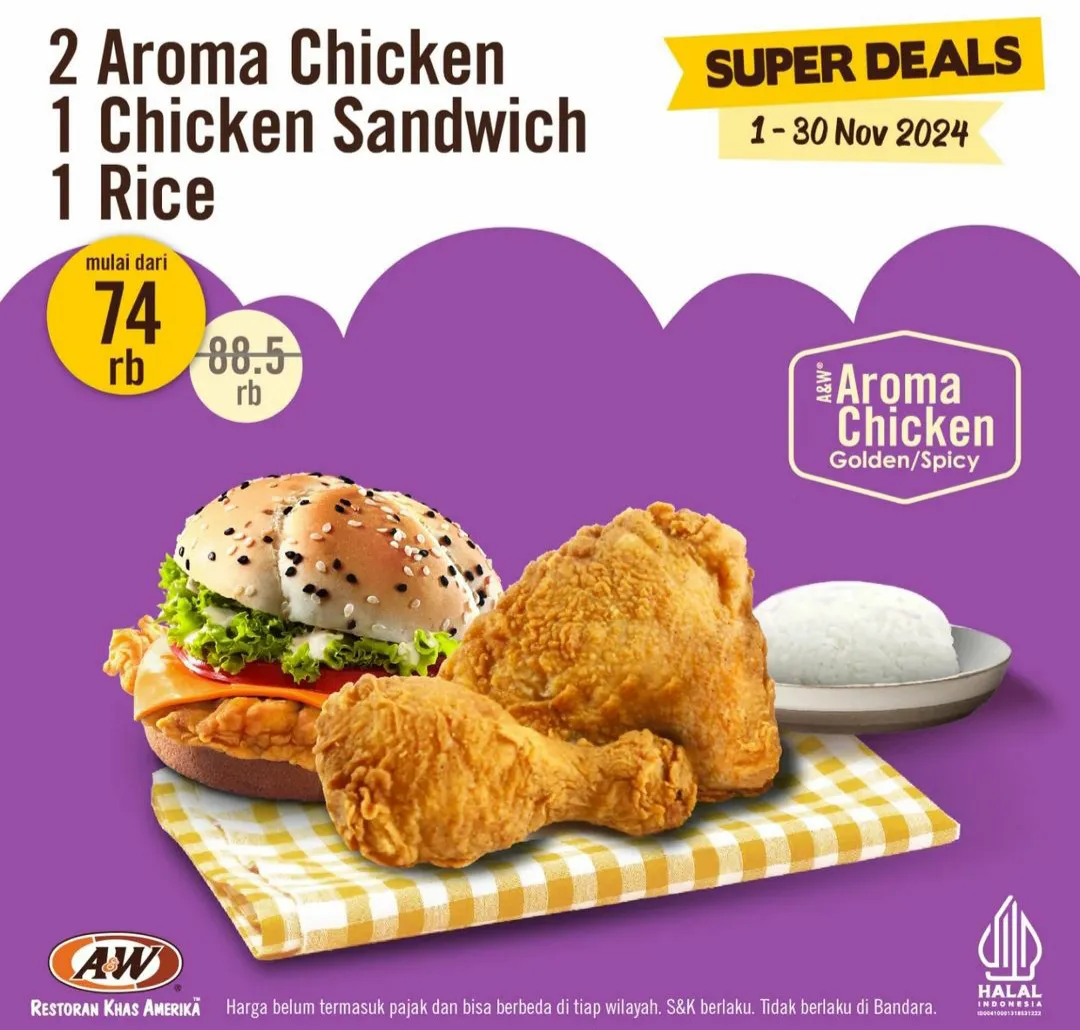 Promo AW Restoran November 2024