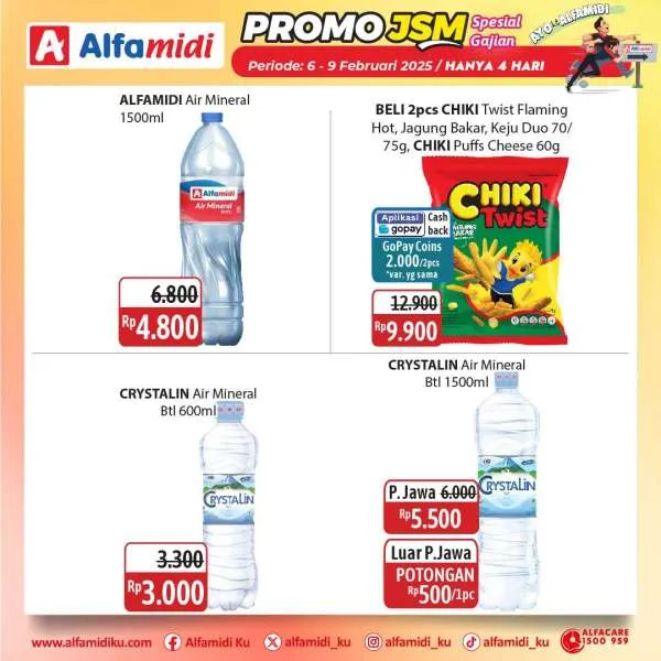 Promo JSM Alfamidi Hanya 4 Hari Periode 6-9 Februari 2025