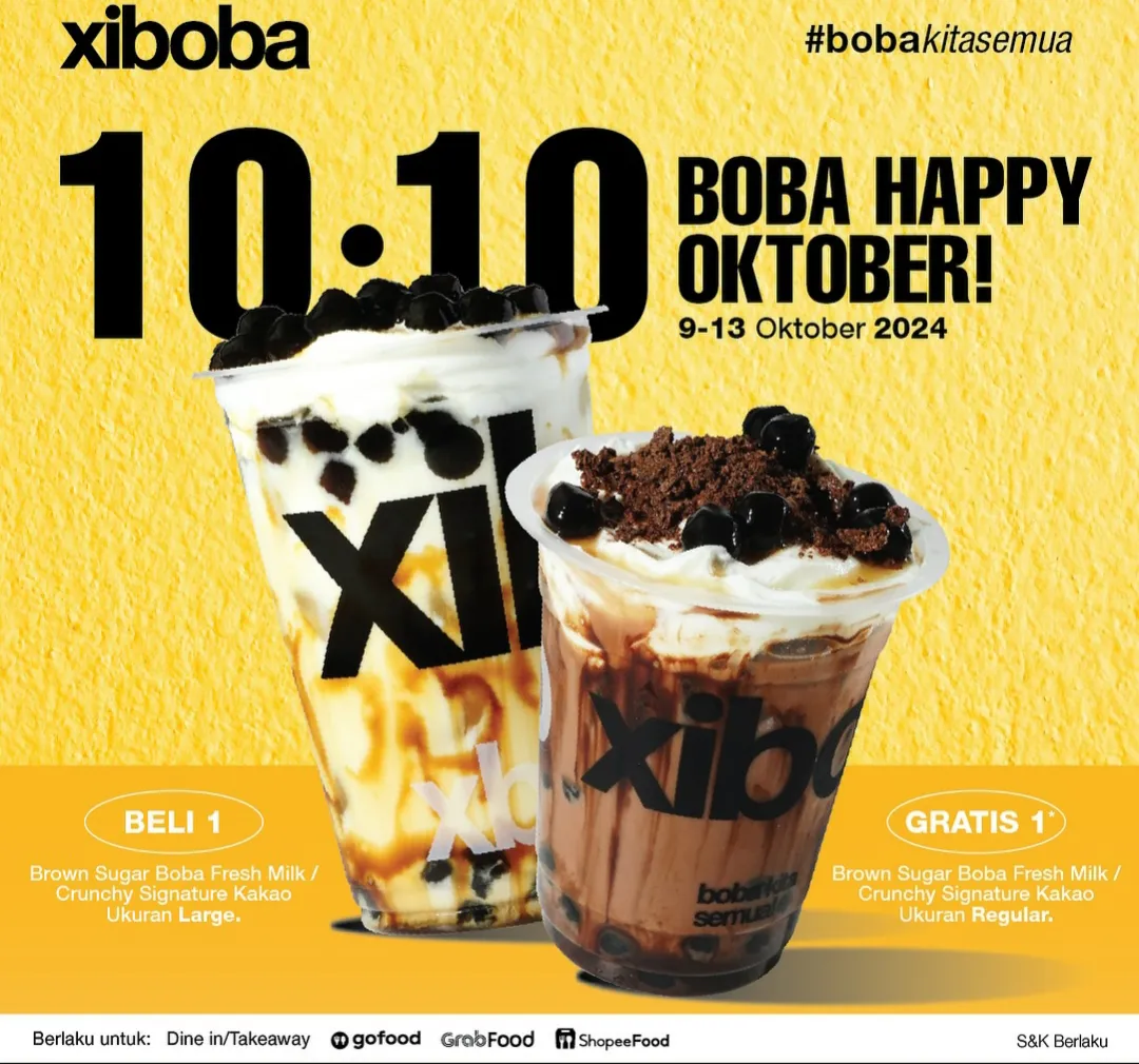 Promo 10.10 Xiboba