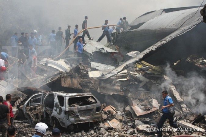 Crashed Indonesian military airplane one of many