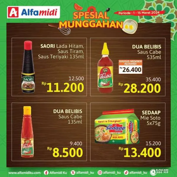 Promo Alfamidi Spesial Munggahan Periode 1-15 Maret 2024