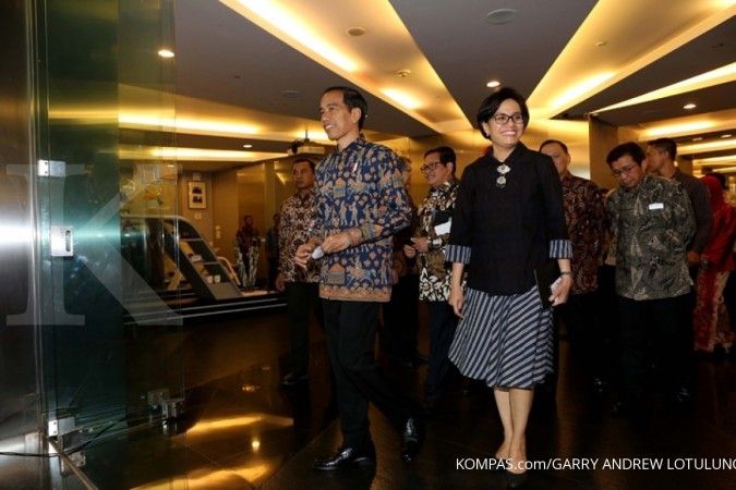 Jokowi pertanyakan pendidikan Sri Mulyani