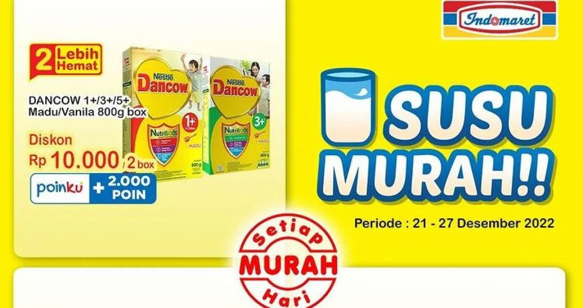 Harga Promo Indomaret Sampai Selasa 27 Desember 2022, Hari Terakhir Promo Super Hemat