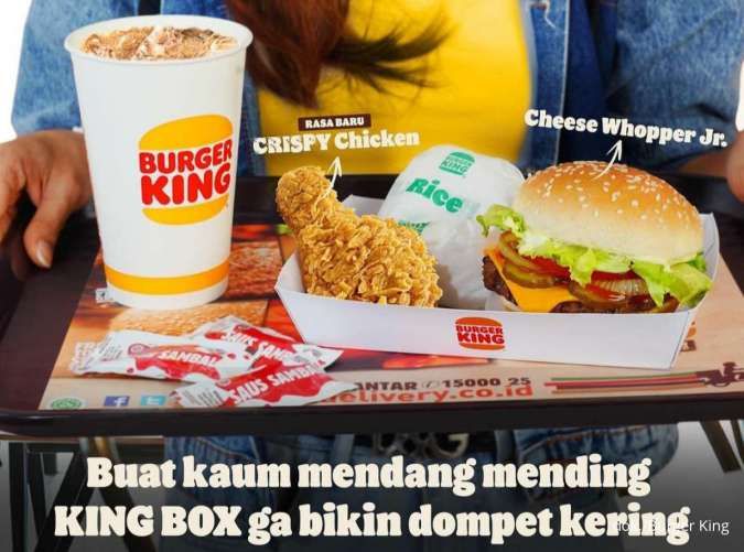 Promo Burger King Edisi Juni 2023, Ada 14 Paket King Box Berhadiah Burger dengan Ayam